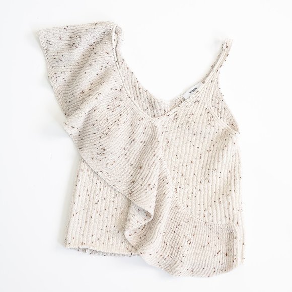 Suncoo Paris | Bronze Flecked Light Sweater Top | Size S - Picture 2 of 5